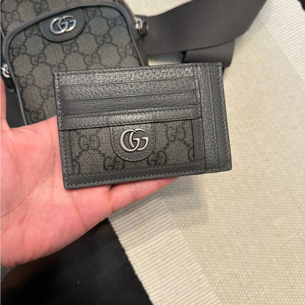 GUCCI OPHIDIA CARD CASE
